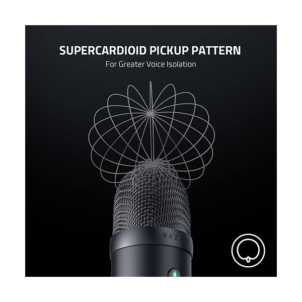Razer Seiren V2 X USB Microphone for Streamers - RZ19-04050100-R3M1