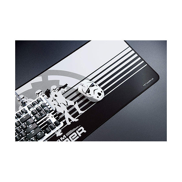 Razer Goliathus Speed (Extended) Gaming Mousepad – [Stormtrooper Limited Edition]: Smooth Gaming Mat – Anti-Slip Rubber Base – Portable Cloth Design – Anti-Fraying Stitched Frame - RZ02-01072600-R3M1