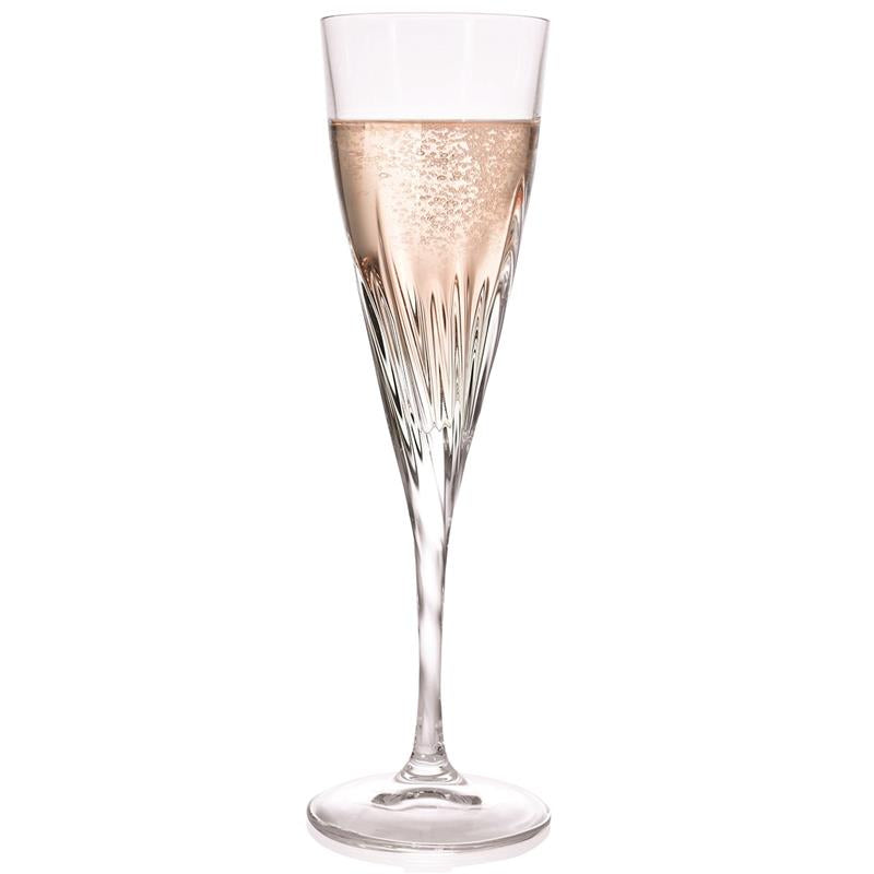 RCR fluente flute goblet 19cl - set of 6