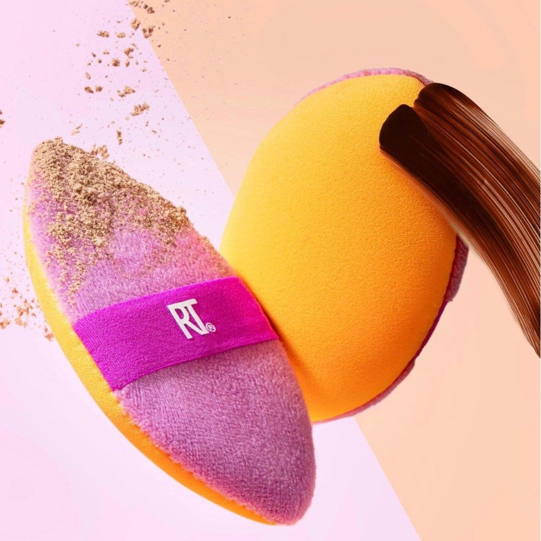 REAL TECHNIQUES 2 IN1 MIRACLE POWDER PUFF