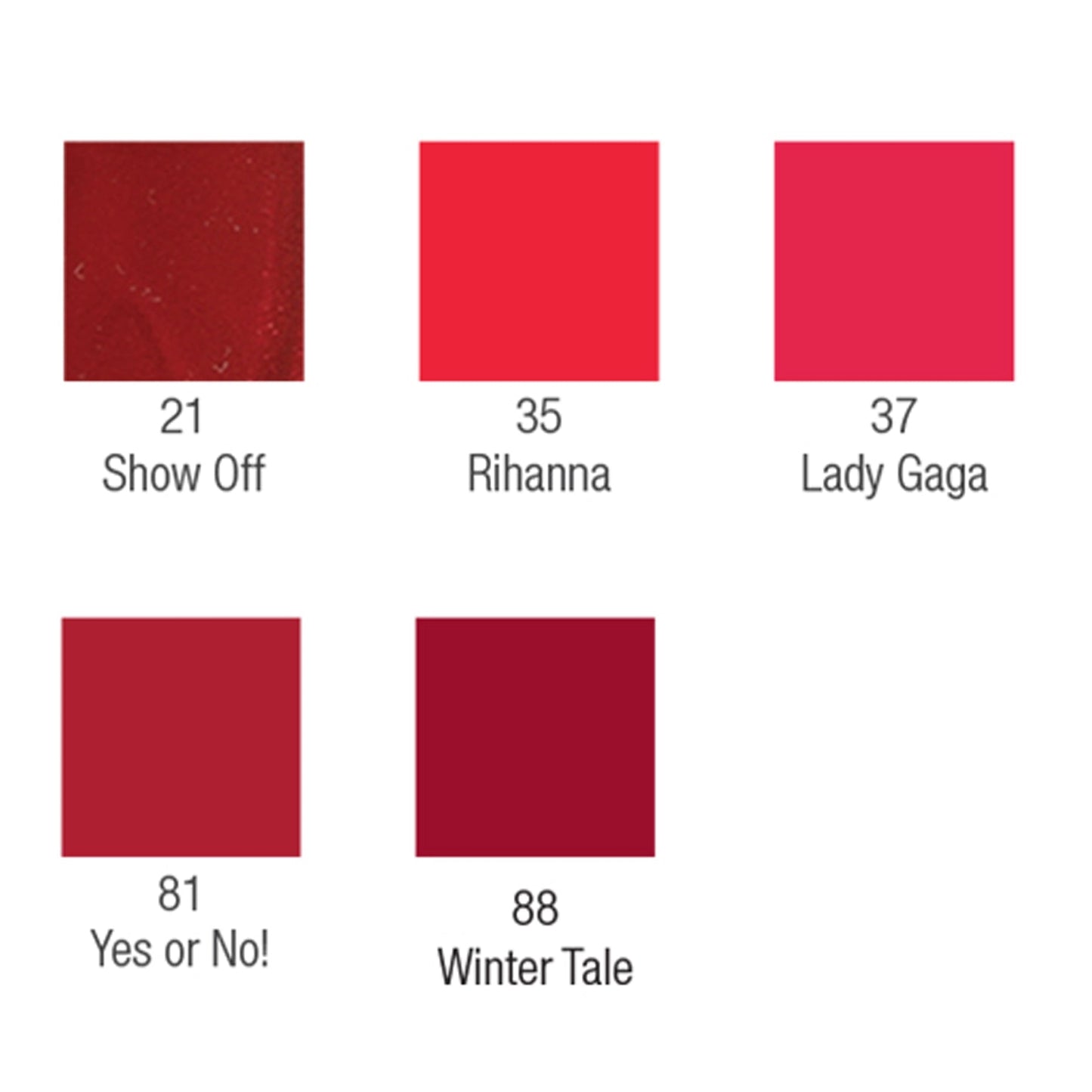 Samoa Amore Mio Nail Polish - Reds - Medaid International