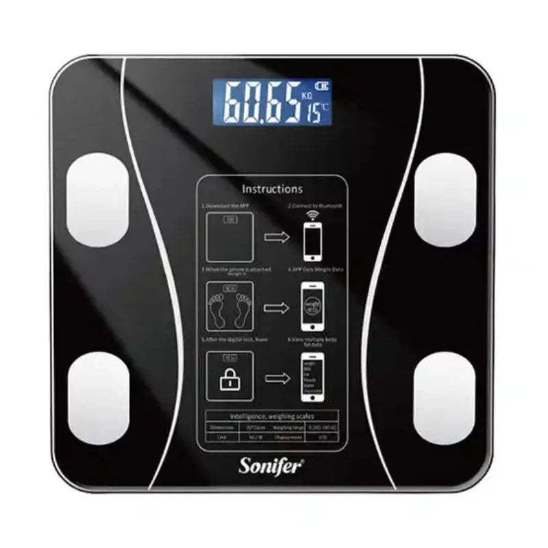 180Kg Bluetooth Digital BMI Weight Scale
