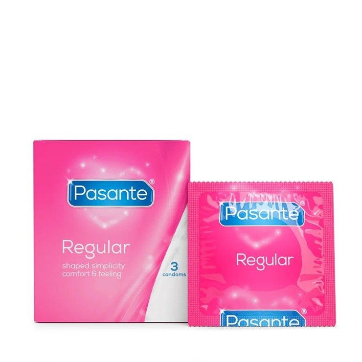Pasante Regular Condoms - 12 Condoms