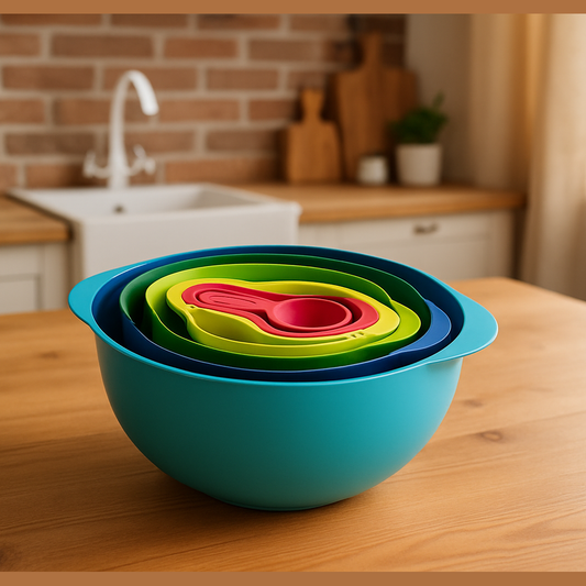 Duo 8-Piece Food Prep & Measuring Cup Set, Multi-color, By Joseph Joseph