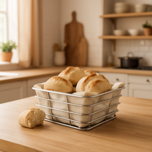 Bread Basket Stainless Steel by Blomus