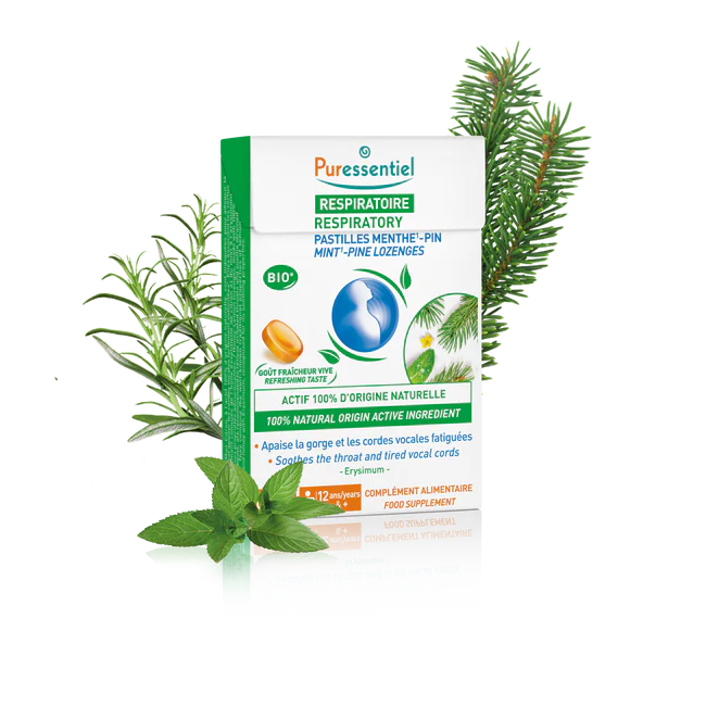 Respiratory Mint Pine Lozenges