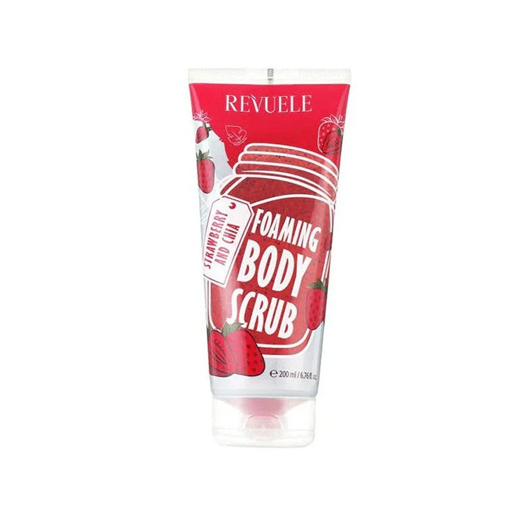 Revuele Foaming Body Scrub Strawberry & Chia
