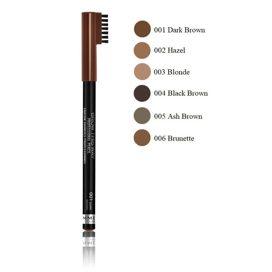 Rimmel brow this way professional pencil - Medaid International