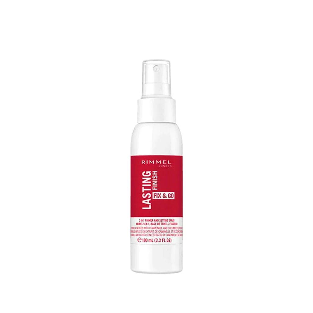 Rimmel lasting finish fix & go 2 in 1 primer and setting spray 100ml