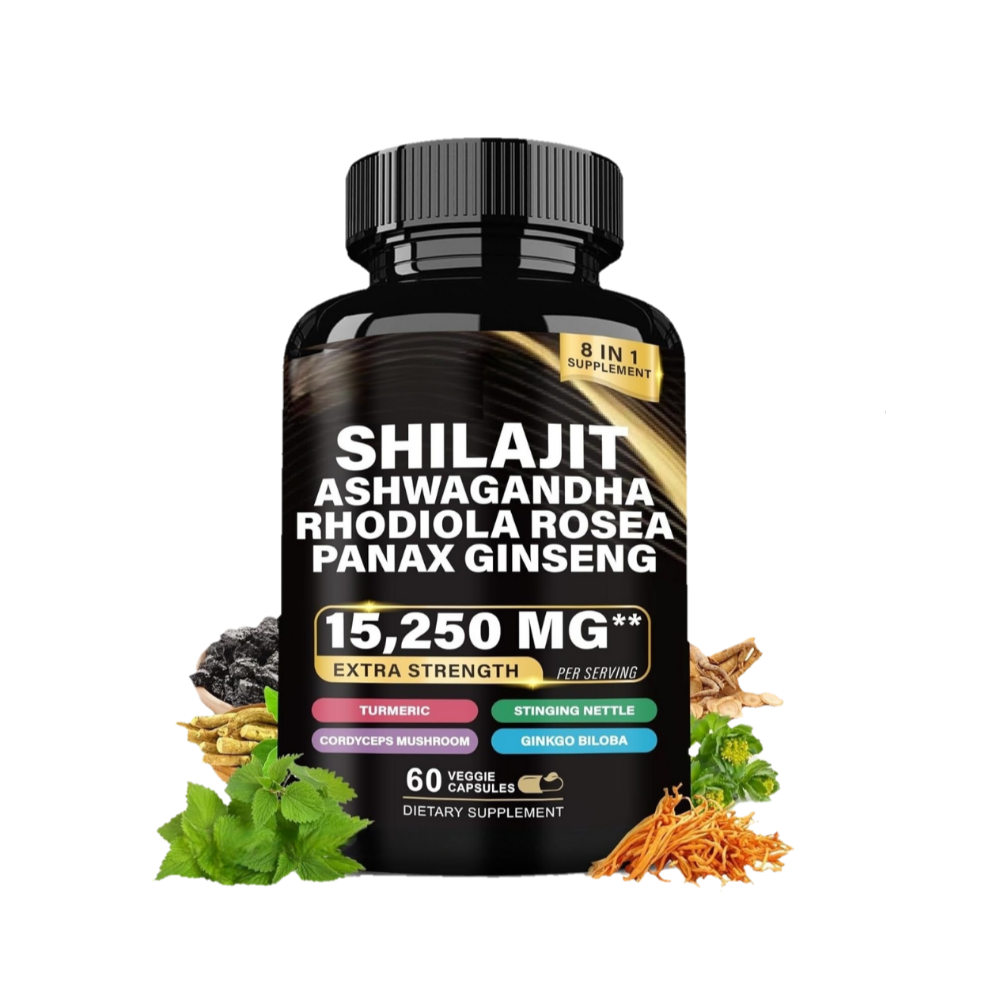 Shilajit Rhodiola Ashwagandha