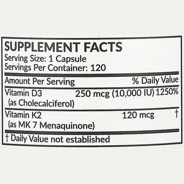 Vitamin d3k2 10,000