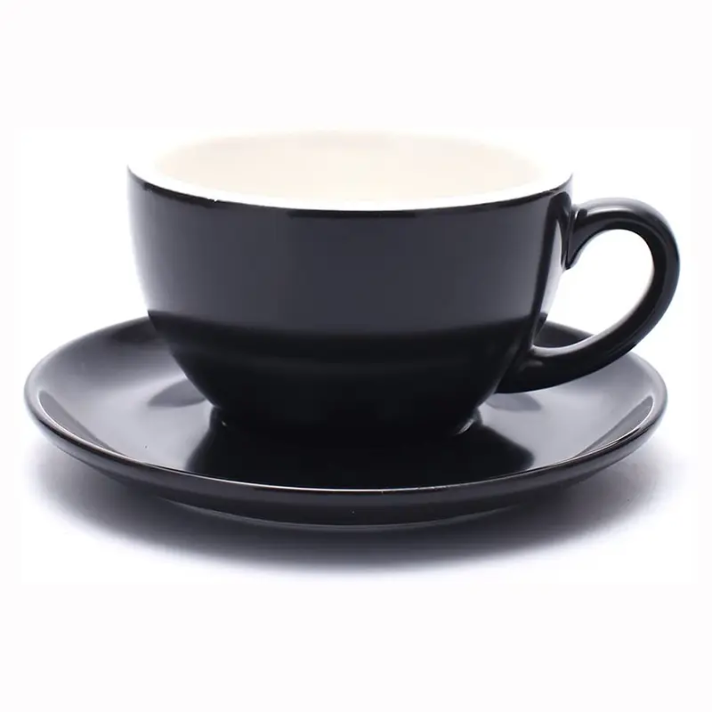CERAMIC 250 ML MUG WITH PLATE