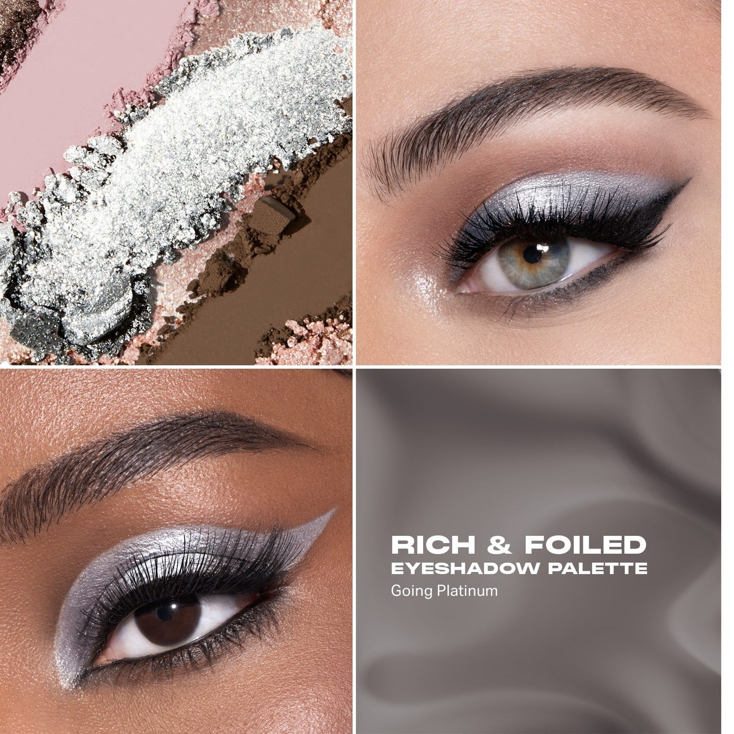 Morphe Rich & Foiled Artistry Palette- Going Platinum