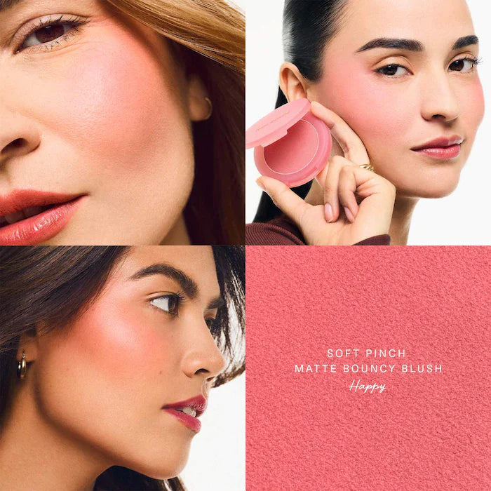 Rare Beauty by Selena Gomez 
Soft Pinch Matte Bouncy BlushColor: Happy - cool pink