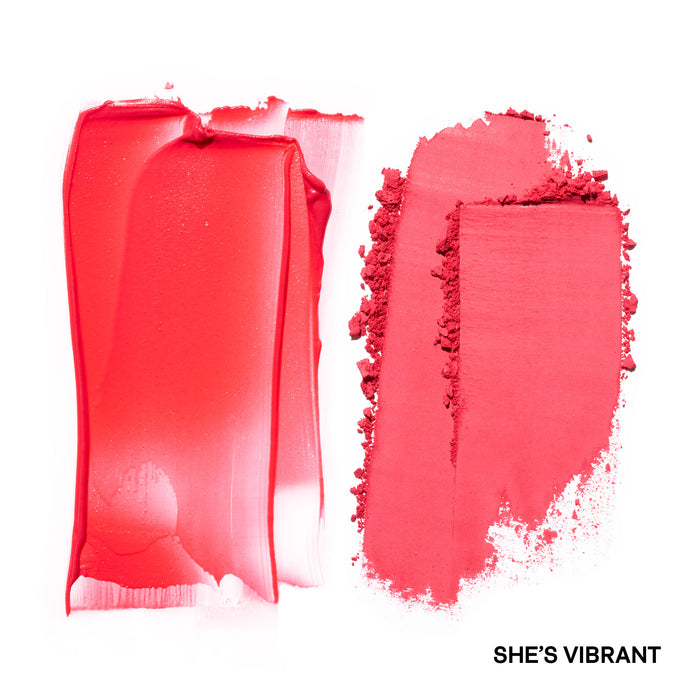 Patrick Ta Major Headlines Double Take Cream Powder Blush Duo -She's vibrant