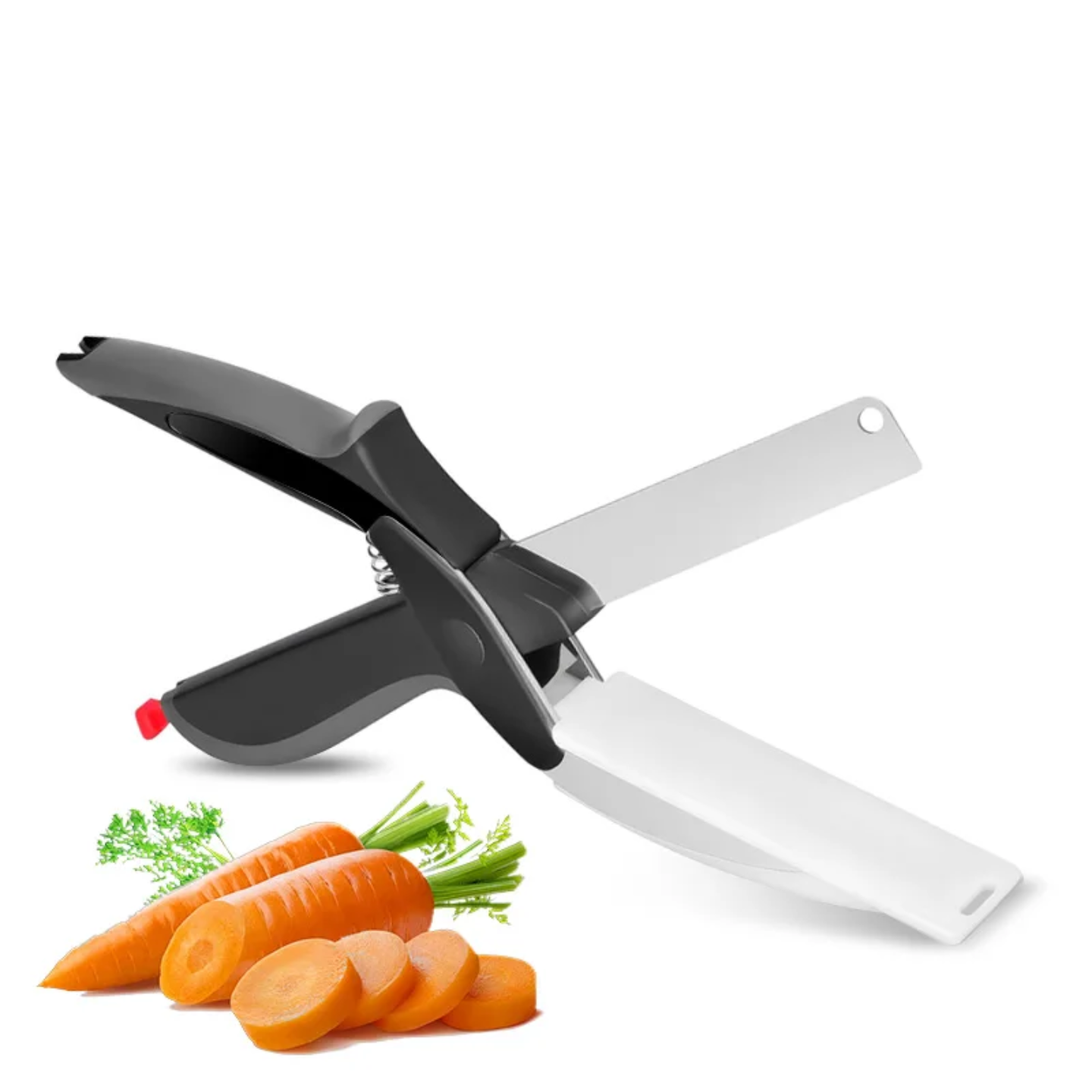 STAINLESS STEEL SCISSORS WITH CUTTING BASE