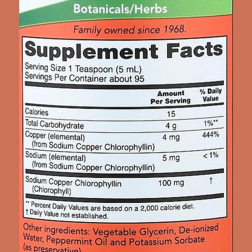 Chlorophyll liquid Now