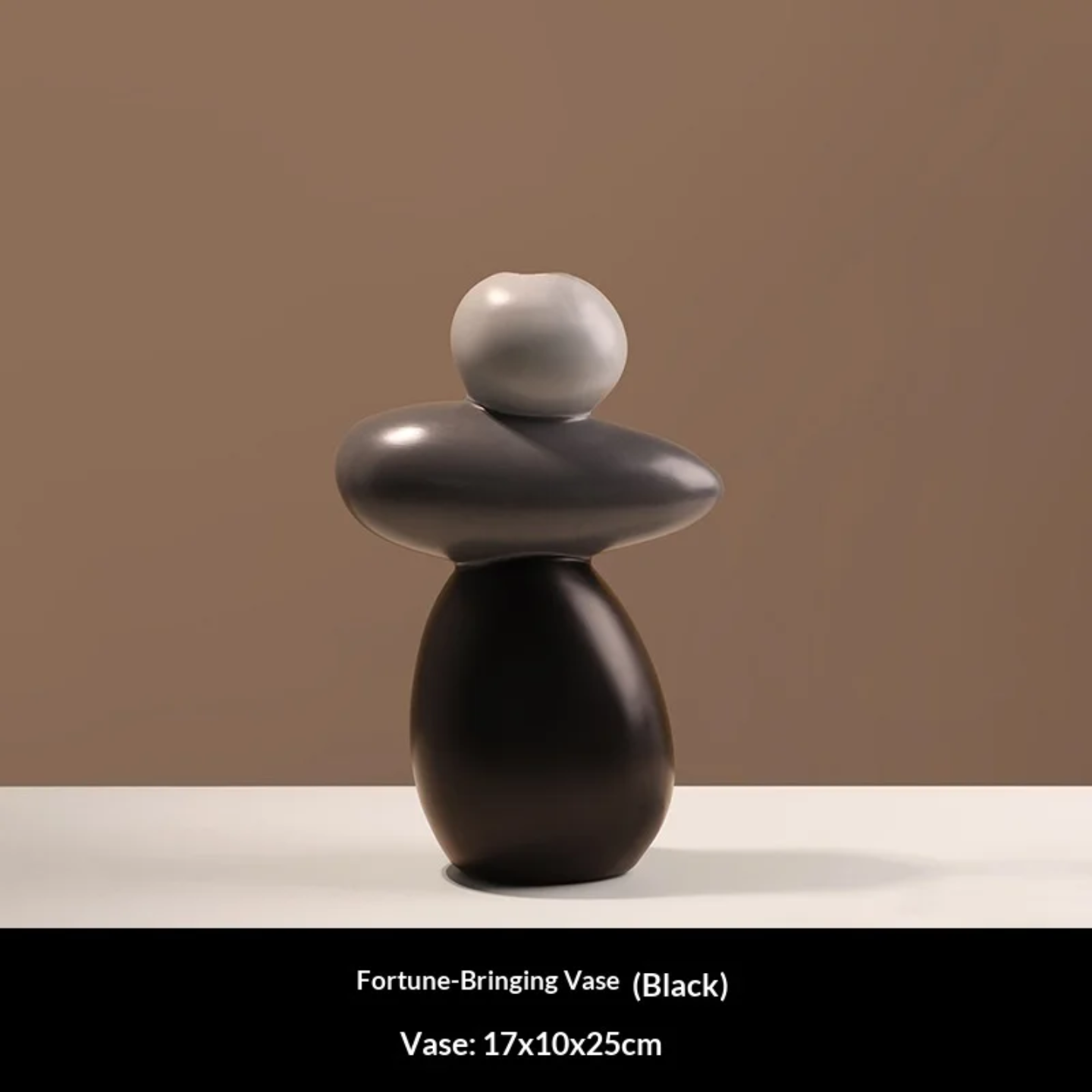 RESIN STONE VASE