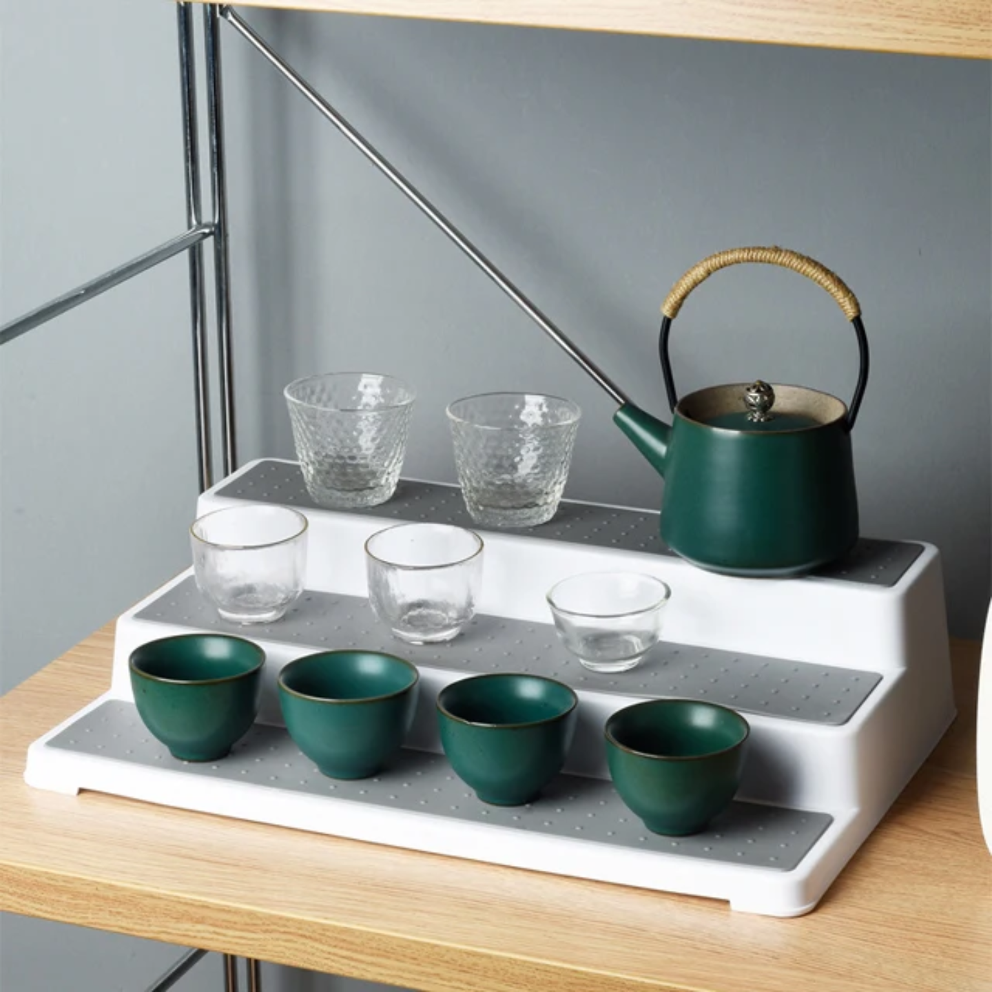 3 LAYERS KITCHEN STORAGE RACK