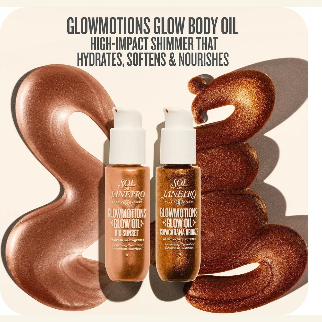 SOL DE JANEIRO Glowmotions™ Body Oil Glow Anywhere Set 2x30ml