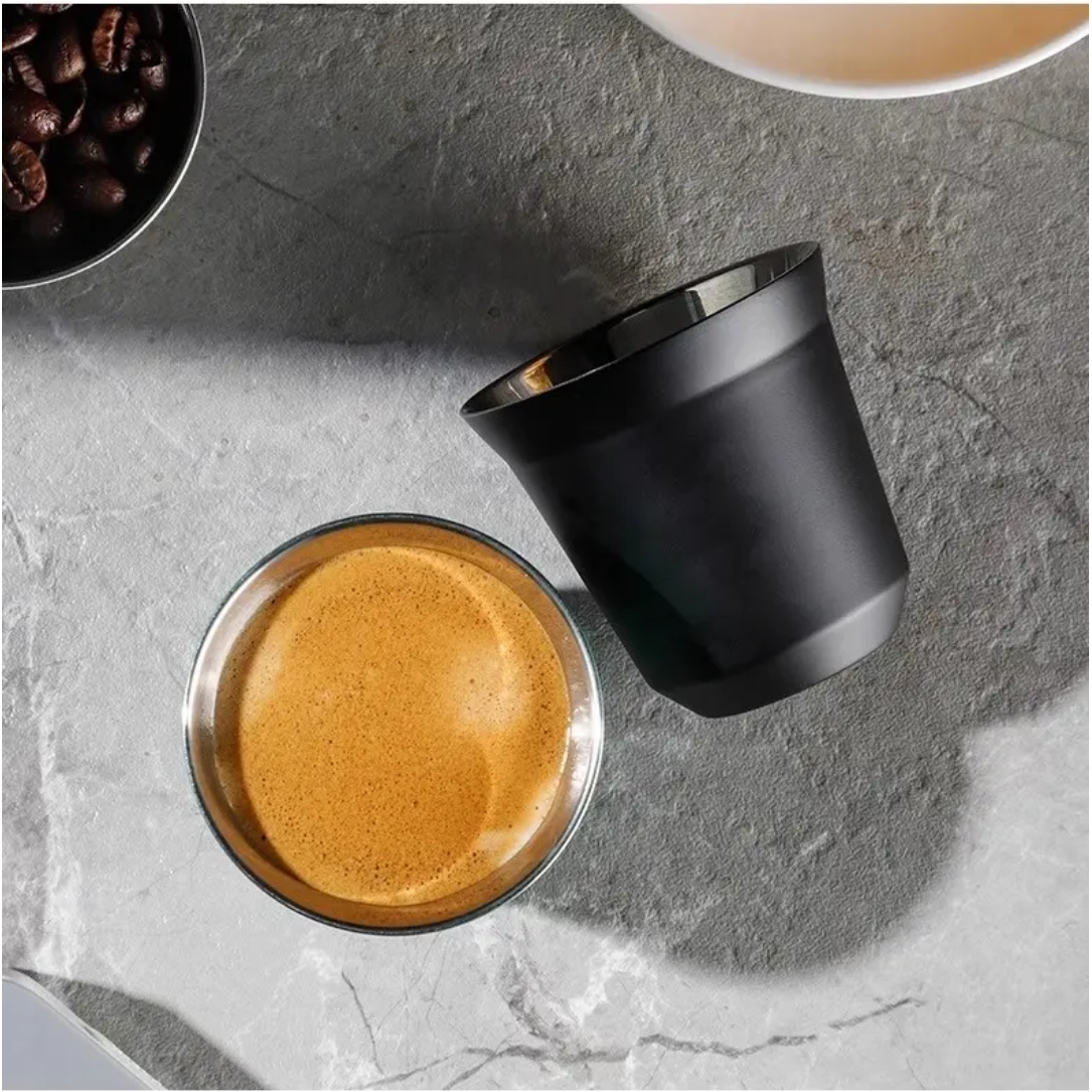 DOUBLE WALL INSULATED STAINLESS STEEL 160 ML ESPRESSO CUP