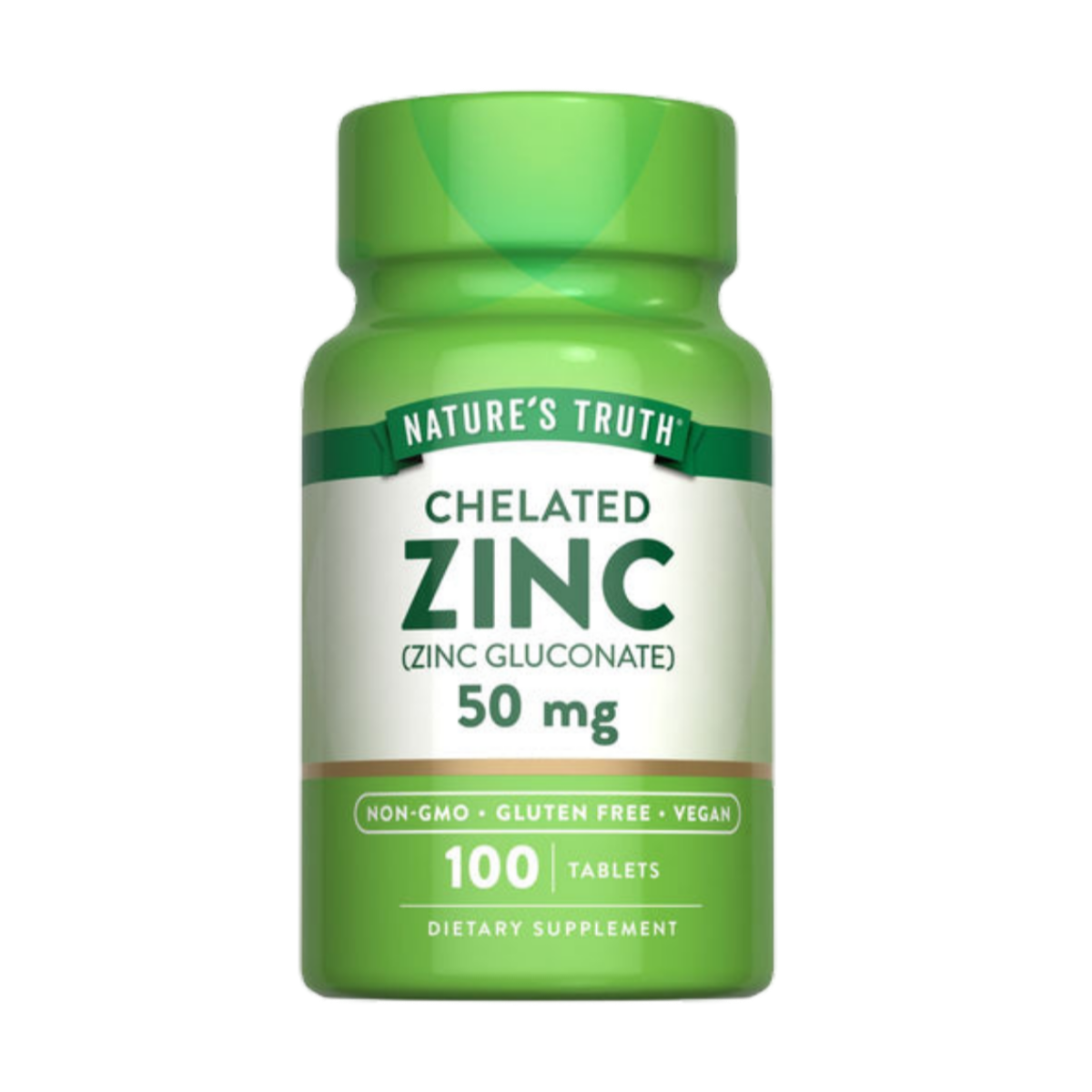 Zinc Chelated 50mg Natures Truth