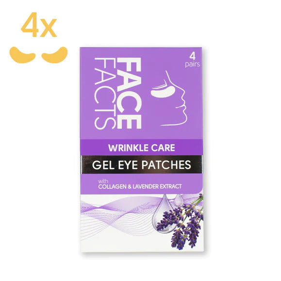 Face Facts Gel Eye Patches - Wrinkle 4 pairs