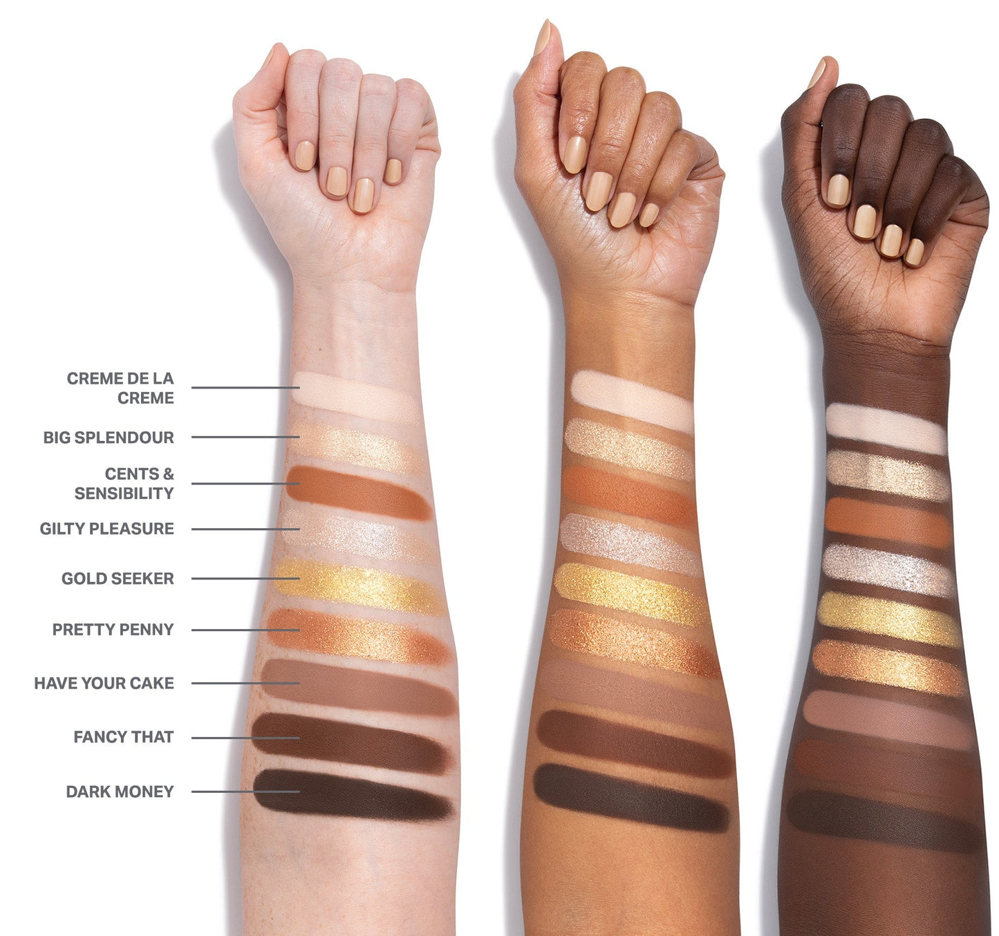 Morphe Rich & Foiled Artistry Palette- Gold Seeker