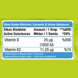 Vitamin D3 K2 Drops