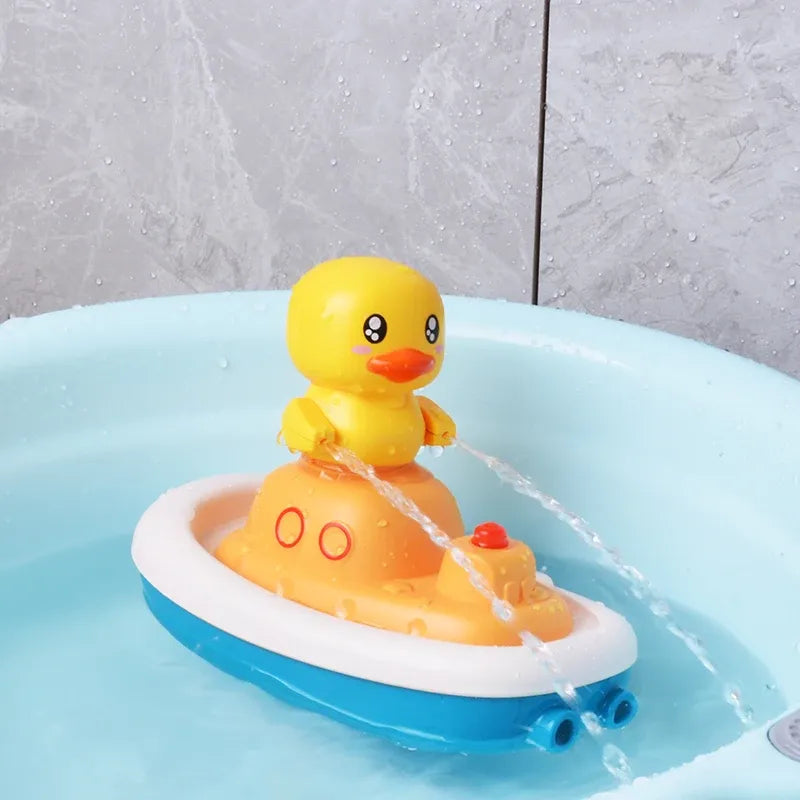 Electric Duck Boat Bath Toy - Medaid International