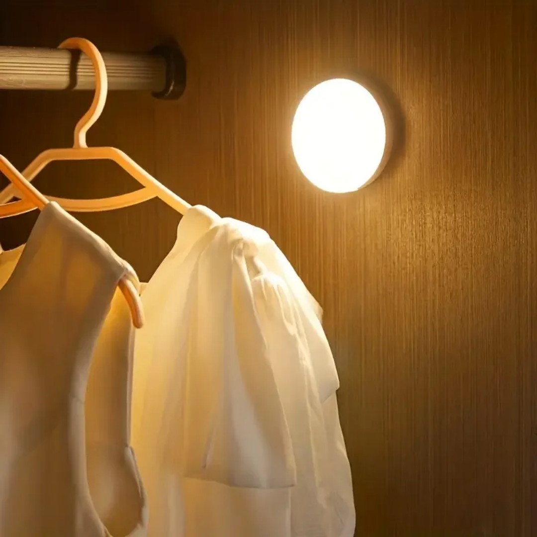 WHITE LAMP MOTION SENSOR RECHARGEABLE LIGHT