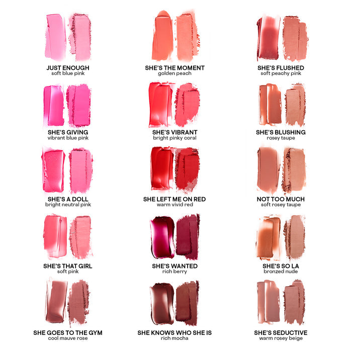 Patrick Ta Major Headlines Double Take Cream & Powder Blush Duo - She's a doll