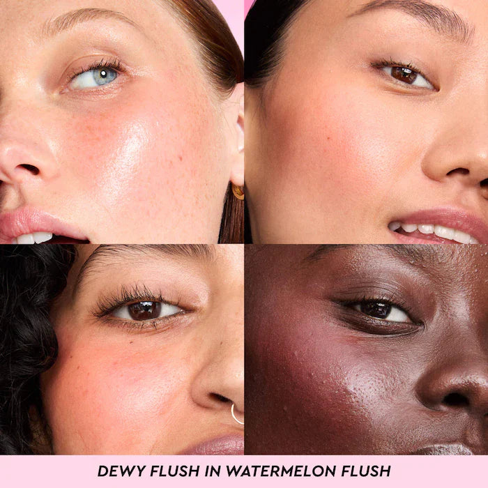 Glow Recipe 
Huetinis Mini Tinted Skincare Set.                 What it is: A mini, tinted skincare routine inspired by Korean makeup tricks for glowing skin, featuring sheer tints that hydrate and visibly brighten over time