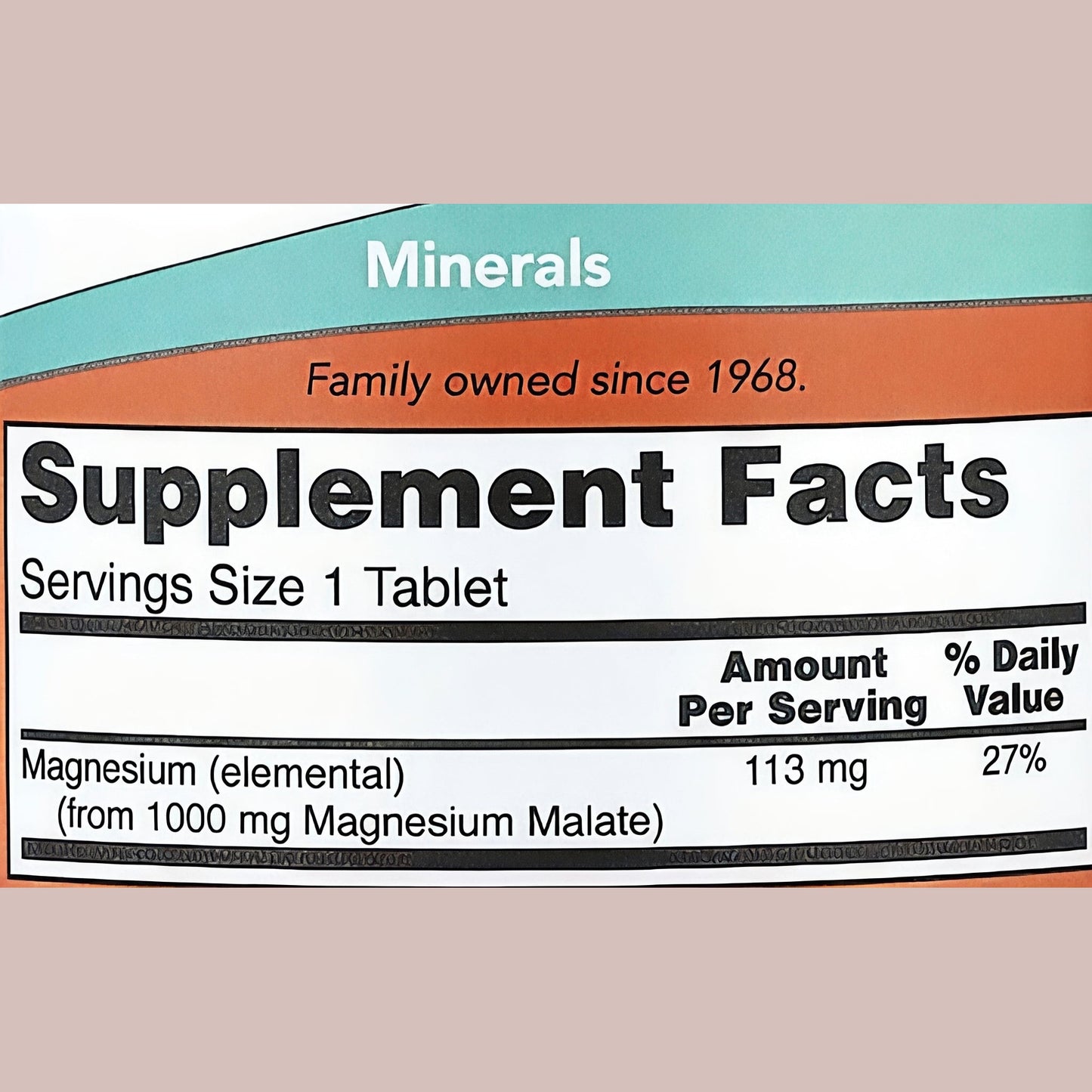 Magnesium Malate NOW