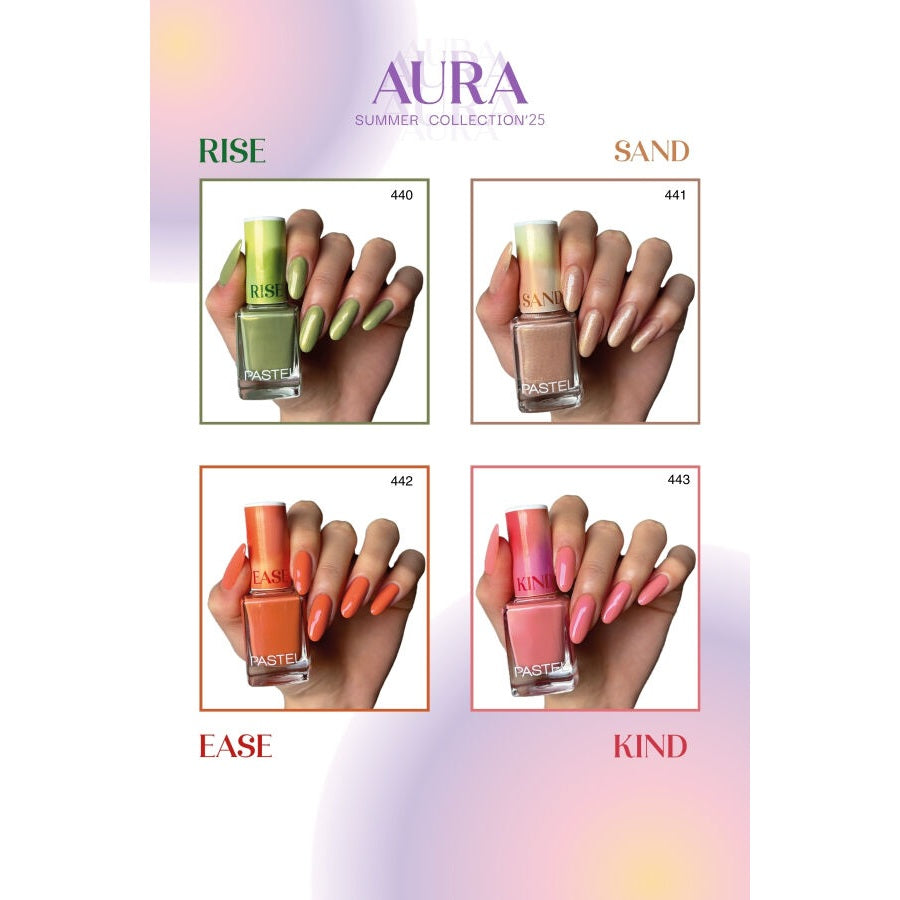 Pastel Aura Nail Polish Collection Set Box Summer 2025