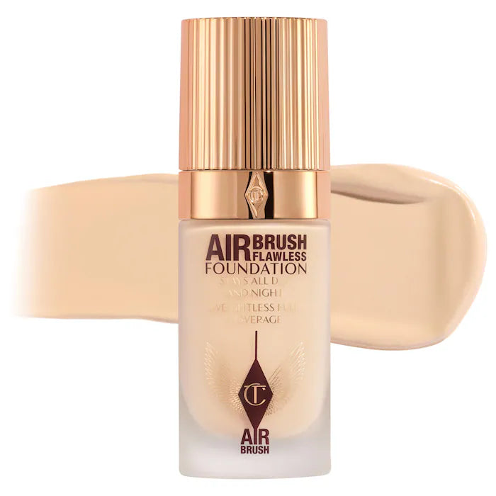 Charlotte Tilbury 
Airbrush Flawless Blurring & Matte Full Coverage Foundation-Color: 3 Neutral - fair with neutral undertones