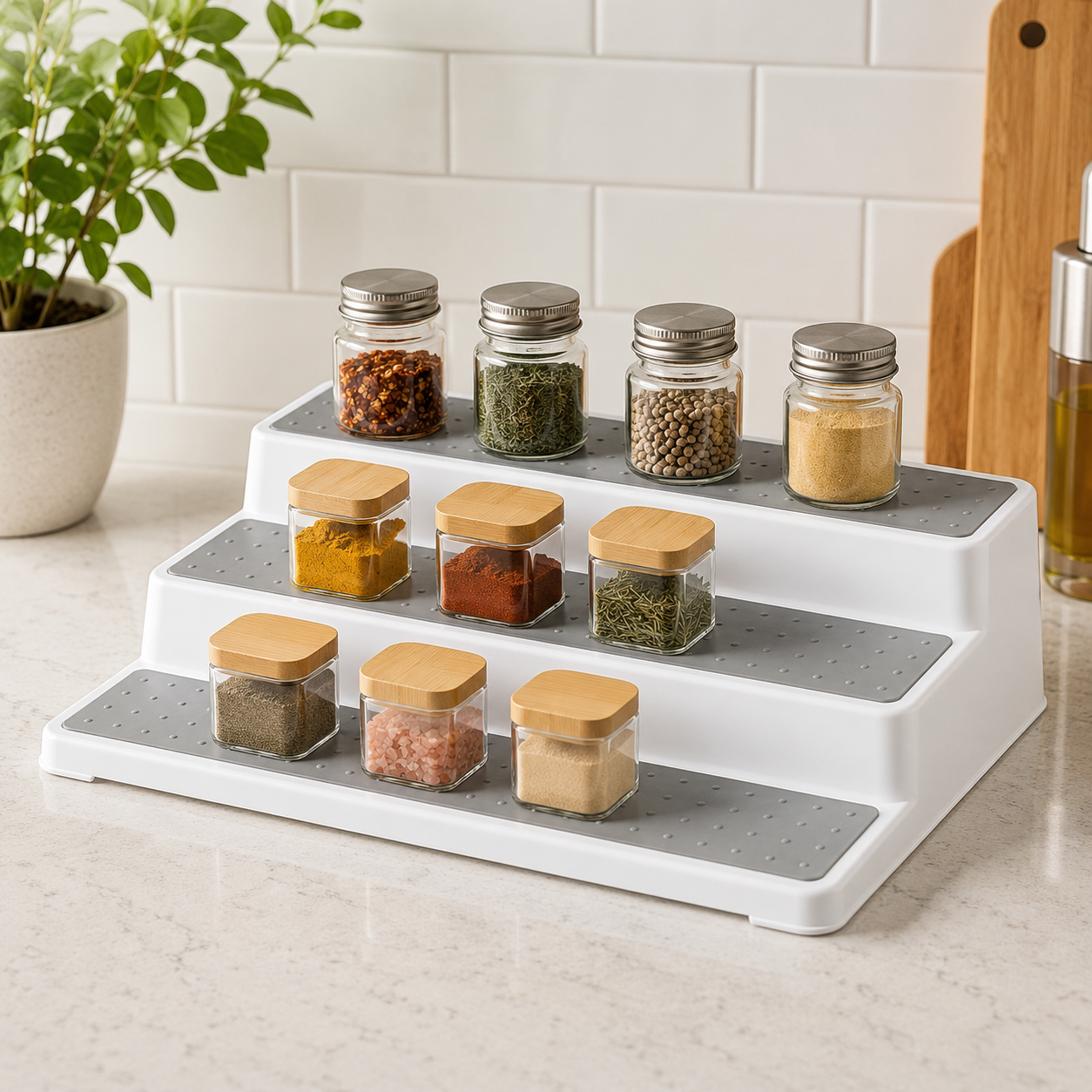 3 LAYERS KITCHEN STORAGE RACK