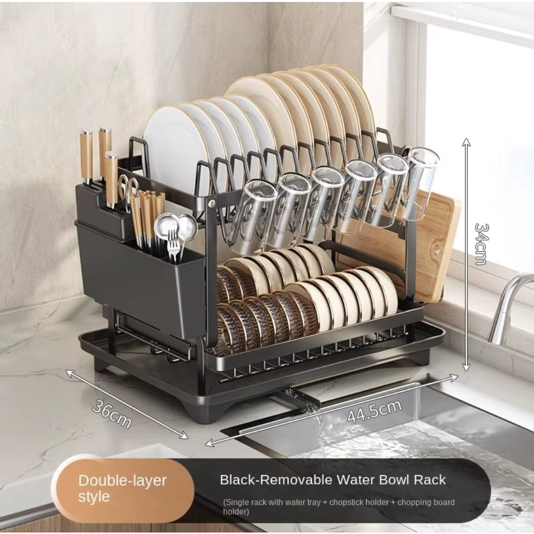 Drainable kitchen rack 2 tier - Medaid International