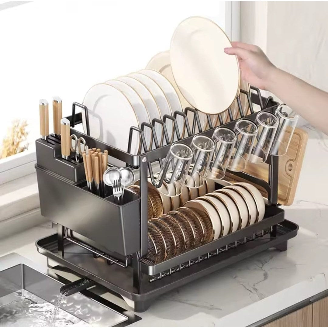 Drainable kitchen rack 2 tier - Medaid International