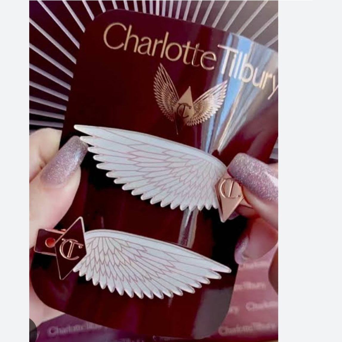 CHARLOTTE TILBURY WING  HAIR CLIPS