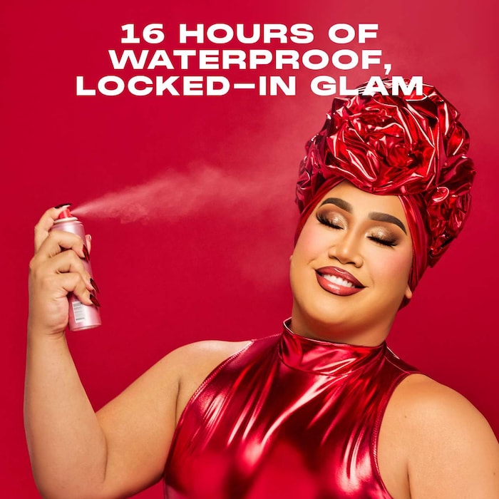 ONE/SIZE by Patrick Starrr 
Mini On 'Til Dawn Mattifying Waterproof Setting Spray-143ml