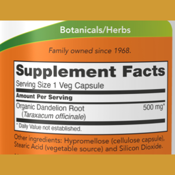 Dandelion Root Now