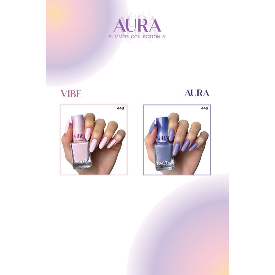 Pastel Aura Nail Polish Collection Set Box Summer 2025