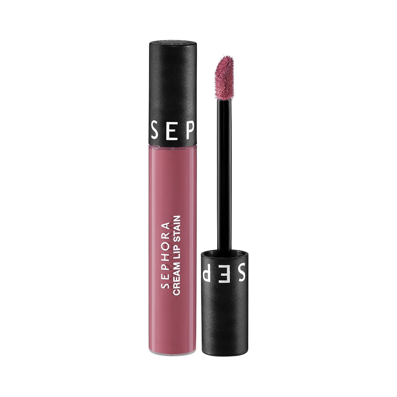 Sephora Collection Cream Lip Stain Liquid Lipstick 124 Rose Instinct