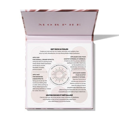 Morphe-Rich & Foiled Artistry Palette Rose to Fame