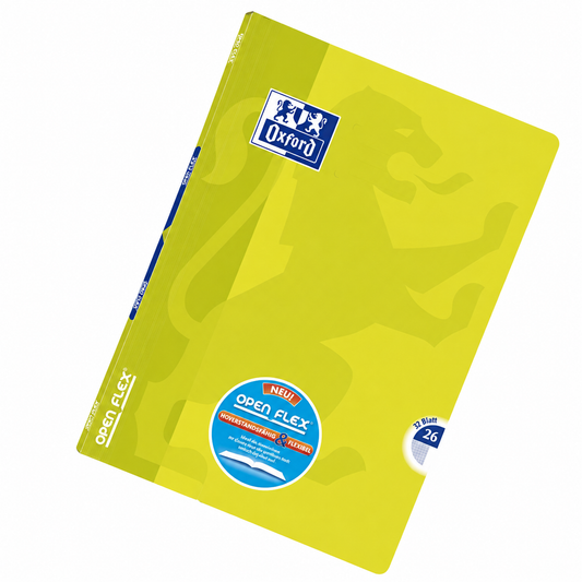 Oxford Open Flex Yellow 32 Pages Squared A4 Copybook | Oxford In Lebanon