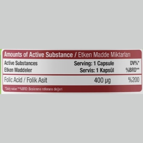 Folic Acid Natures Supreme