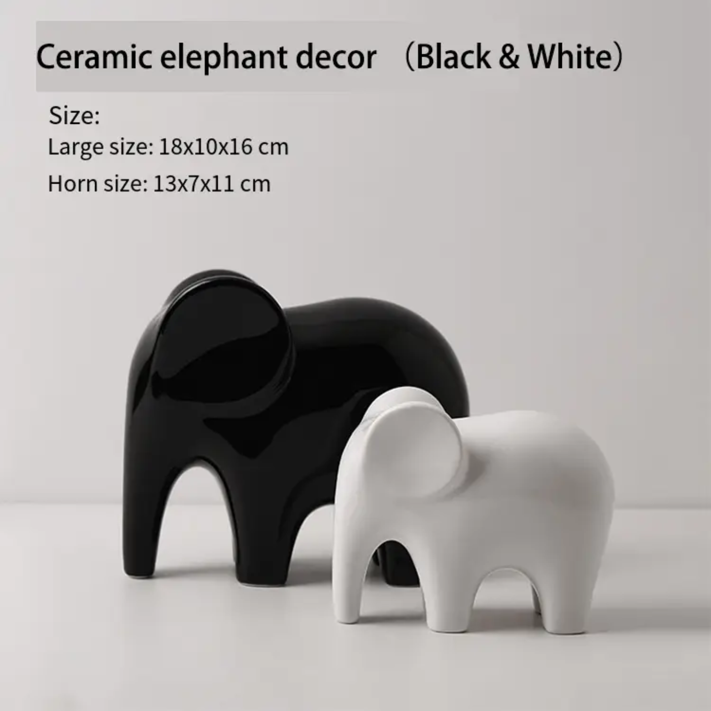 ELEPHANT FIGURES RESIN SET