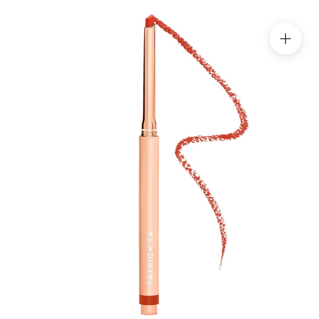 PATRIC TA  LIP CRAYON -SHE'S NOT FROM HERE orange red