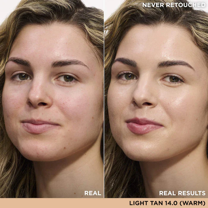 IT Cosmetics 
Bye Bye Under Eye Anti-Aging Full Coverage Concealer with Hyaluronic Acid-Color: 14.0 Light Tan - for warm undertones
Size 0.4 oz/12 ml